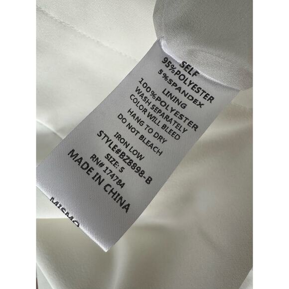 Donnée par Dieu 'SCANDELOUS' Rhinestone White Pants -Small, mesh, fishnet - Picture 8 of 16
